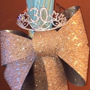 30 Y/O Crown Tiara ( Claw Clip)